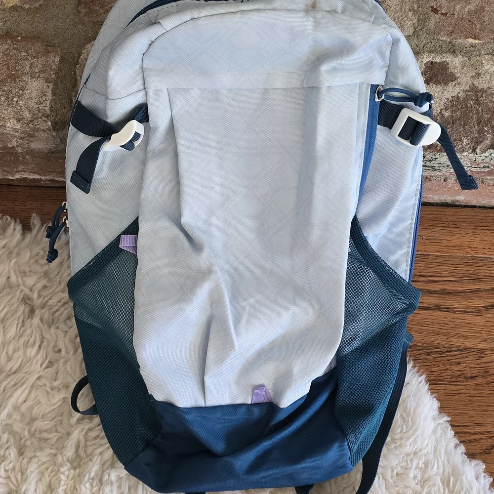 Stylish Blue Backpack - Picture 1 of 3